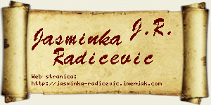Jasminka Radičević vizit kartica